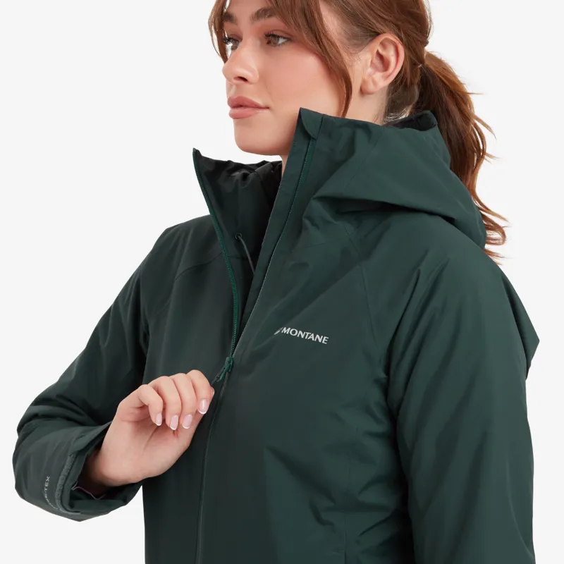 Montane Women's Duality Lite Waterproof Jacket - Deep Forest-9
